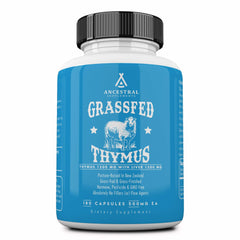 Ancestral Supplements frasco frontal mostrando el envase y conveniencia