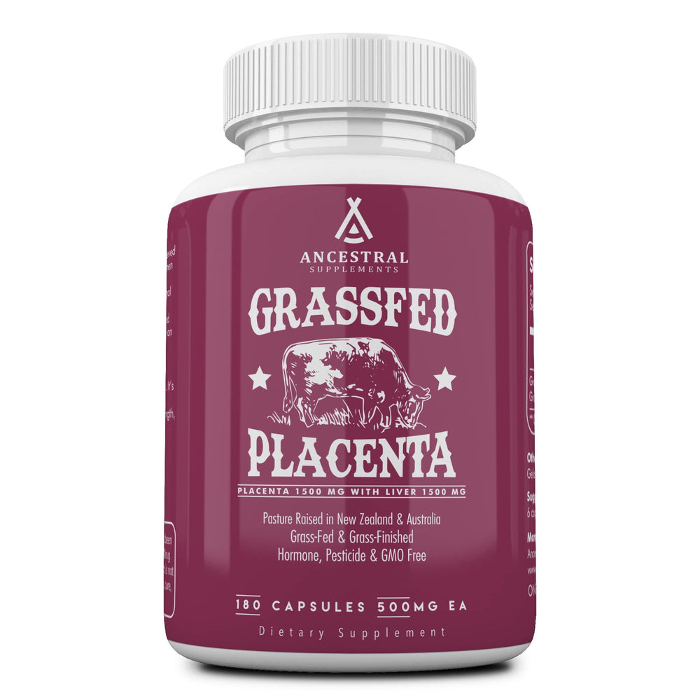 Ancestral Supplements paquete frontal mostrando etiqueta y beneficios visibles