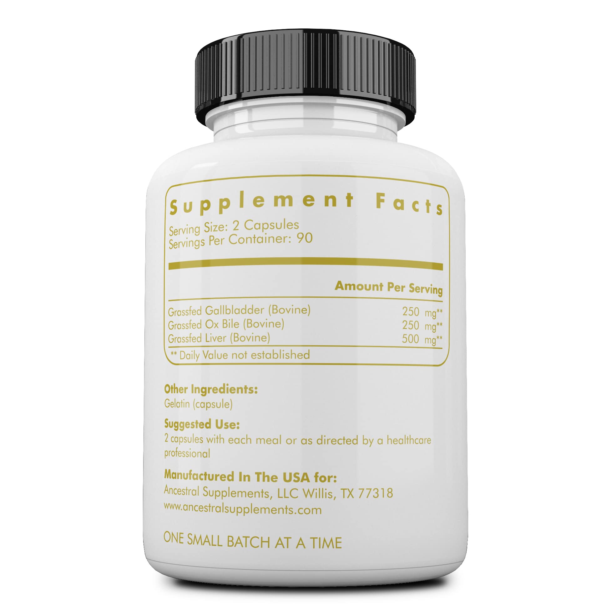 Ancestral Supplements polvo de órgano en primer plano mostrando pureza