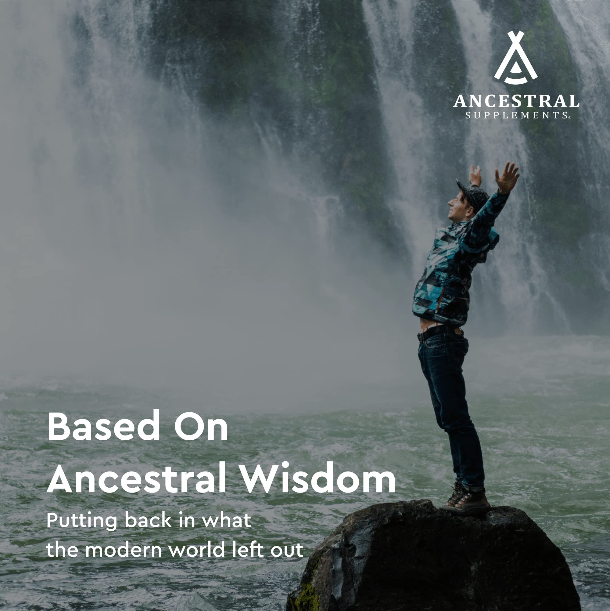 Ancestral Supplements cápsulas junto a comida para uso diario