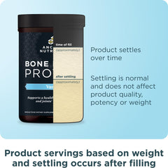 Ancient Nutrition producto en cocina junto a receta proteica casera