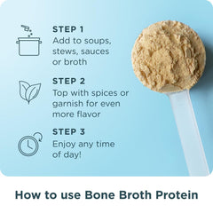 Ancient Nutrition producto en mesa de cena para estilo de vida sano