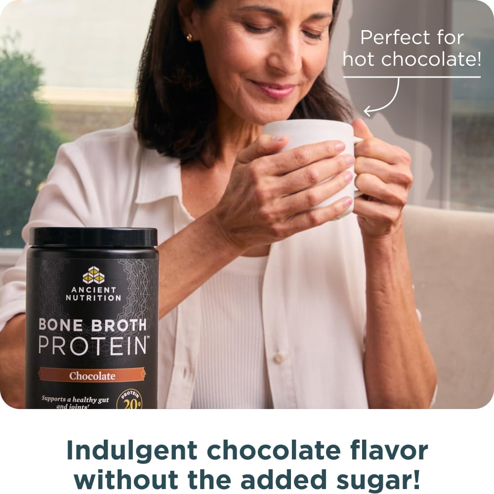 Ancient Nutrition etiqueta nutricional legible con ingredientes clave