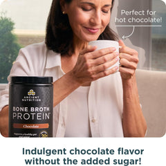 Ancient Nutrition etiqueta nutricional legible con ingredientes clave