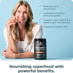 Ancient Nutrition huesos e ingredientes crudos, origen responsable visual