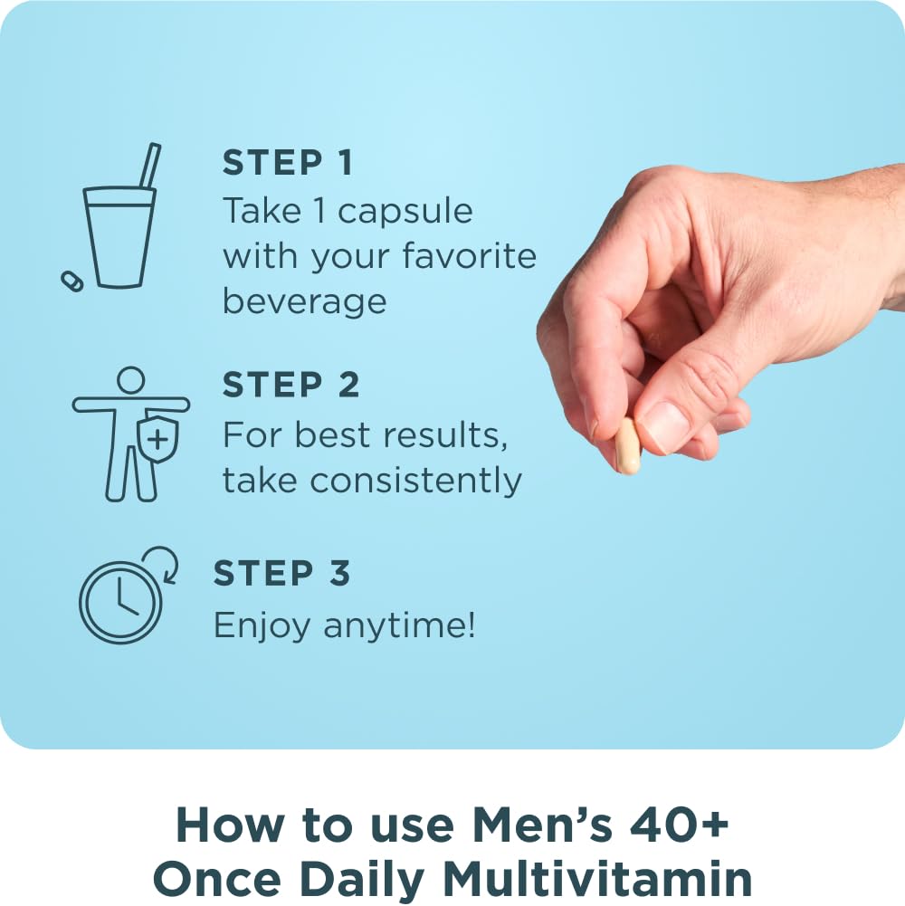 Ancient Nutrition estilo de vida: hombre 40+ incorporando suplemento matutino