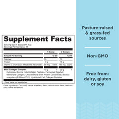 Ancient Nutrition polvo de colágeno textura fina para mezcla rápida