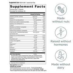 Ancient Nutrition primer plano de la textura de la tableta para ver calidad y acabado