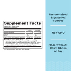 Ancient Nutrition polvo fino y blanco, fácil disolución y mezcla rápida