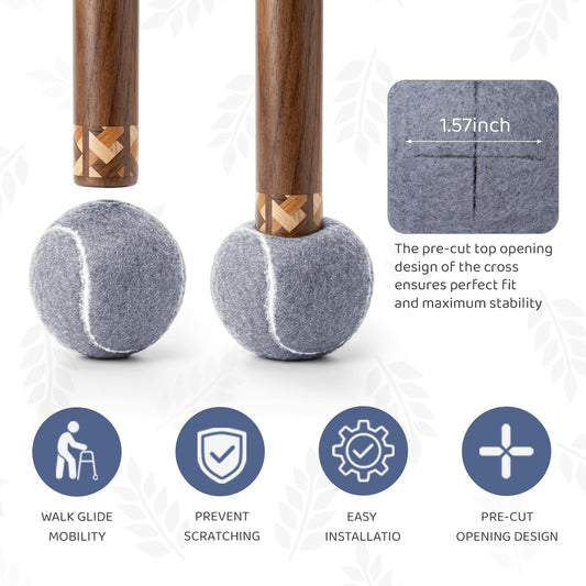 ANCKNE primer plano del fieltro resistente, reduce marcas en suelos