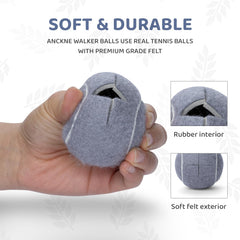 ANCKNE funda instalada en andador facilitando deslizamiento interior