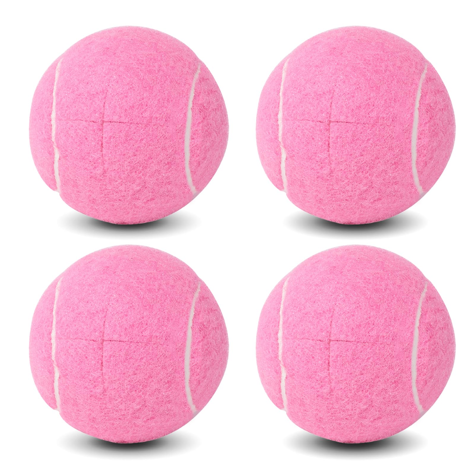 ANCKNE paquete frontal con 4 pelotas rosa que protegen suelos