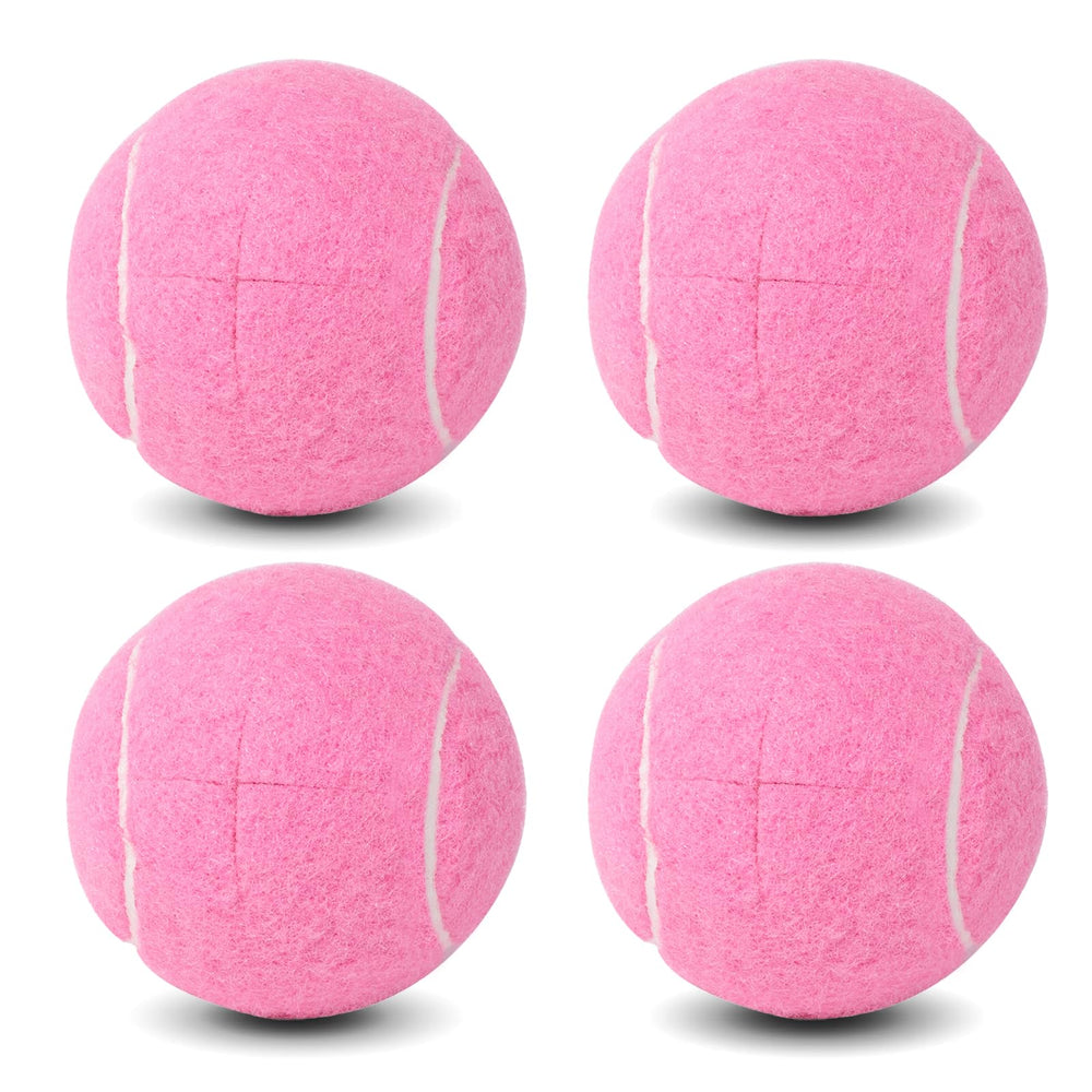 ANCKNE paquete frontal con 4 pelotas rosa que protegen suelos