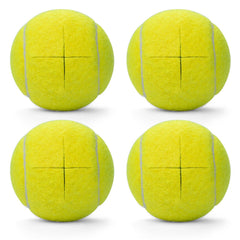 ANCKNE pelota para andador vista frontal con ajuste seguro y protección del suelo