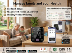 Andesfit sincronización Bluetooth con app, permite guardar y compartir lecturas fácilmente