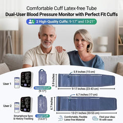 Andesfit pantalla LED color grande con números claros, mejora lectura para adultos mayores