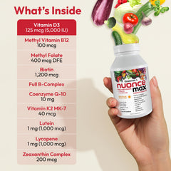 ANDREW LESSMAN etiqueta con lista de ingredientes y pureza garantizada