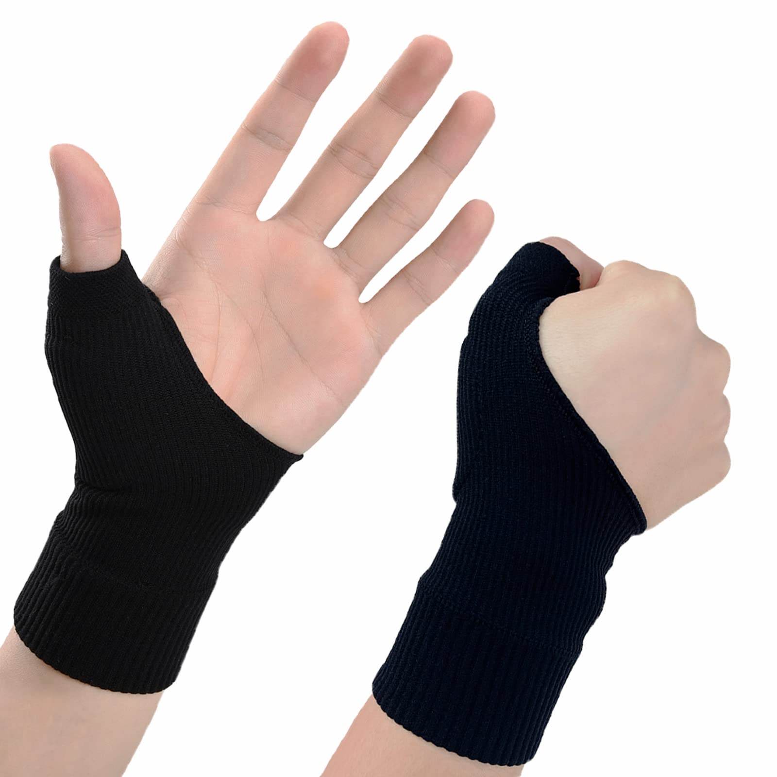 ANHOGEU guantes frontal mostrando diseño y compresión confortable