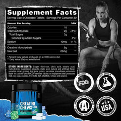 Animal producto junto a bolsa de gimnasio para uso pre y post entrenamiento portátil