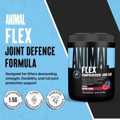 Animal Flex polvo textura sabor cereza para mezcla fácil y agradable