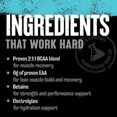 Animal etiqueta con lista de ingredientes y beneficios funcionales