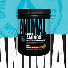 Animal Juiced Aminos textura del polvo instantizado, mezcla fácil de disolver