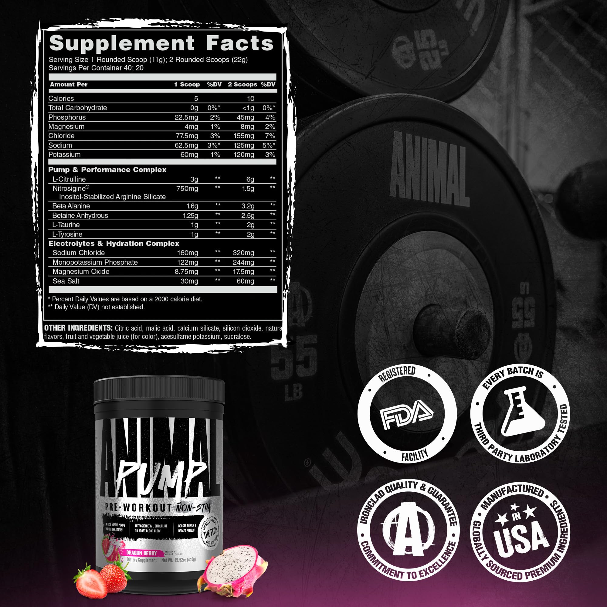 Comparación de tamaño del bote Animal Pump NS que ilustra 20 servicios y portabilidad