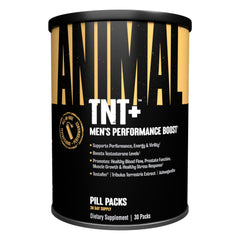 Animal TNT+ frente del empaque mostrando diseño y beneficios visibles