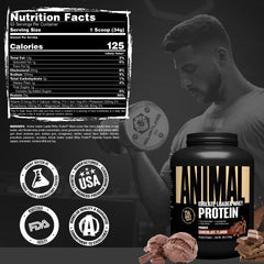 Estilo de vida activo con Animal Whey Isolate en la cocina, conveniencia y buen sabor