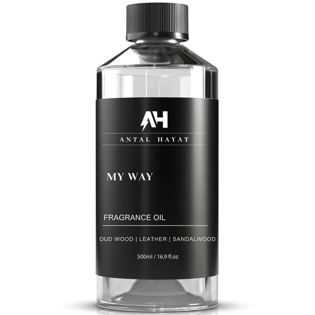 ANTAL HAYAT frasco frontal de My Way 500 mL muestra lujo y practicidad