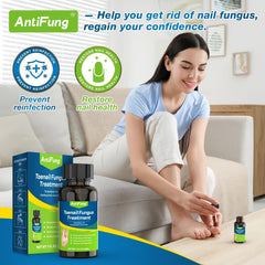AntiFung ingredientes naturales con aceite de árbol de té calmante