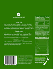 Antler Farms comparación de tamaño 1 lb para evaluar duración del envase