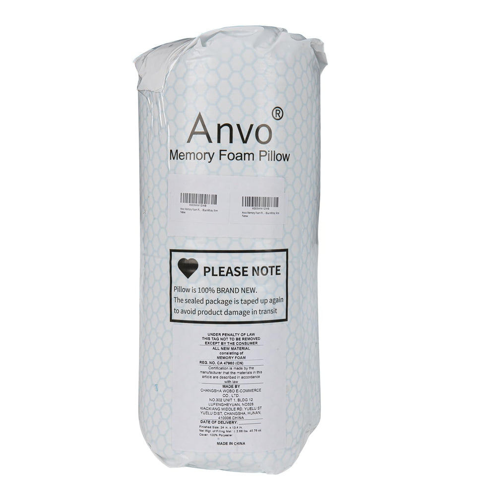 Anvo almohada en dormitorio estilizado, sugiere confort para dormir mejor