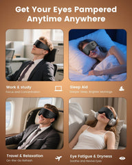 Anydance antifaz dentro de mochila ideal para viajes y pausas en movimiento