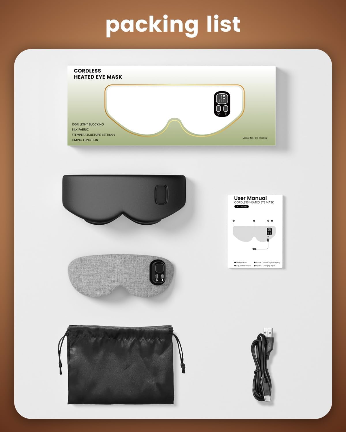Anydance funda desmontable lista para lavado a mano y conservación higiénica