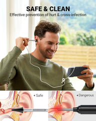 Anykit cucharilla de silicona suave, diseñada para extracción segura de cera