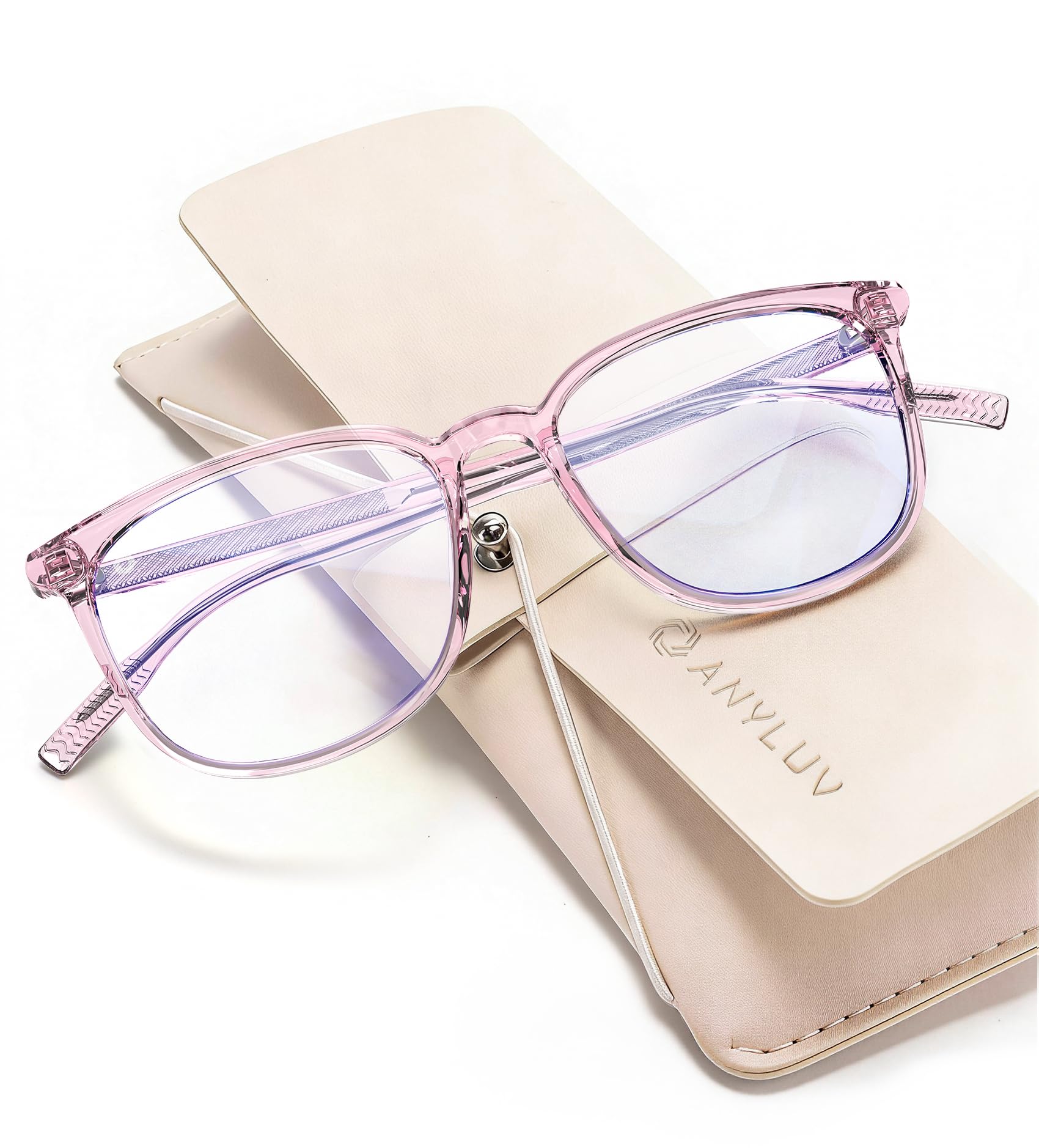 ANYLUV vista frontal de las gafas con estilo y protección