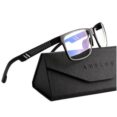 ANYLUV gafas vista frontal negra protección cómoda