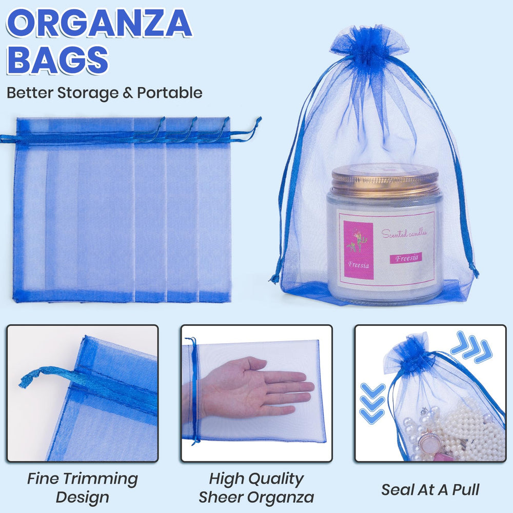 ANZNKU bolsa con joyería realzando presentación segura y visible