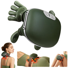Anzzat vista frontal del masajeador mostrando forma ergonómica y confort