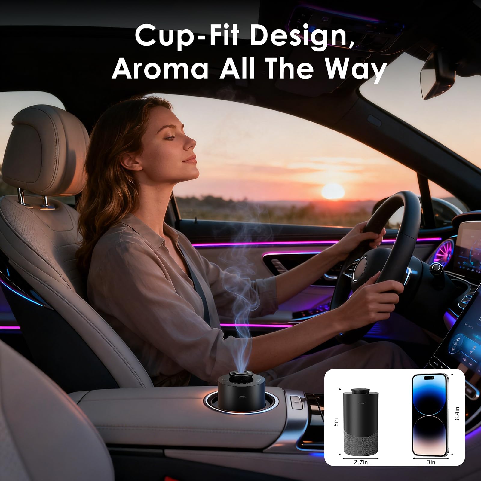 Aofmee panel táctil con modos y temporizador para control sencillo