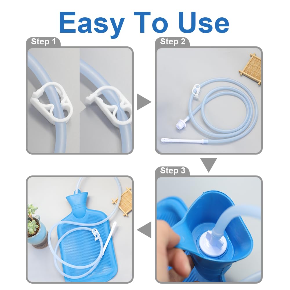 AOVETKER kit en uso discreto en baño para manejo cómodo y privado