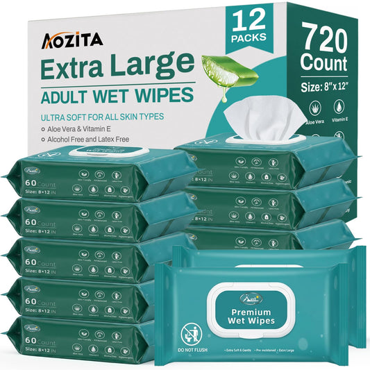AOZITA empaque frontal mostrando 12 paquetes y beneficio de gran cantidad