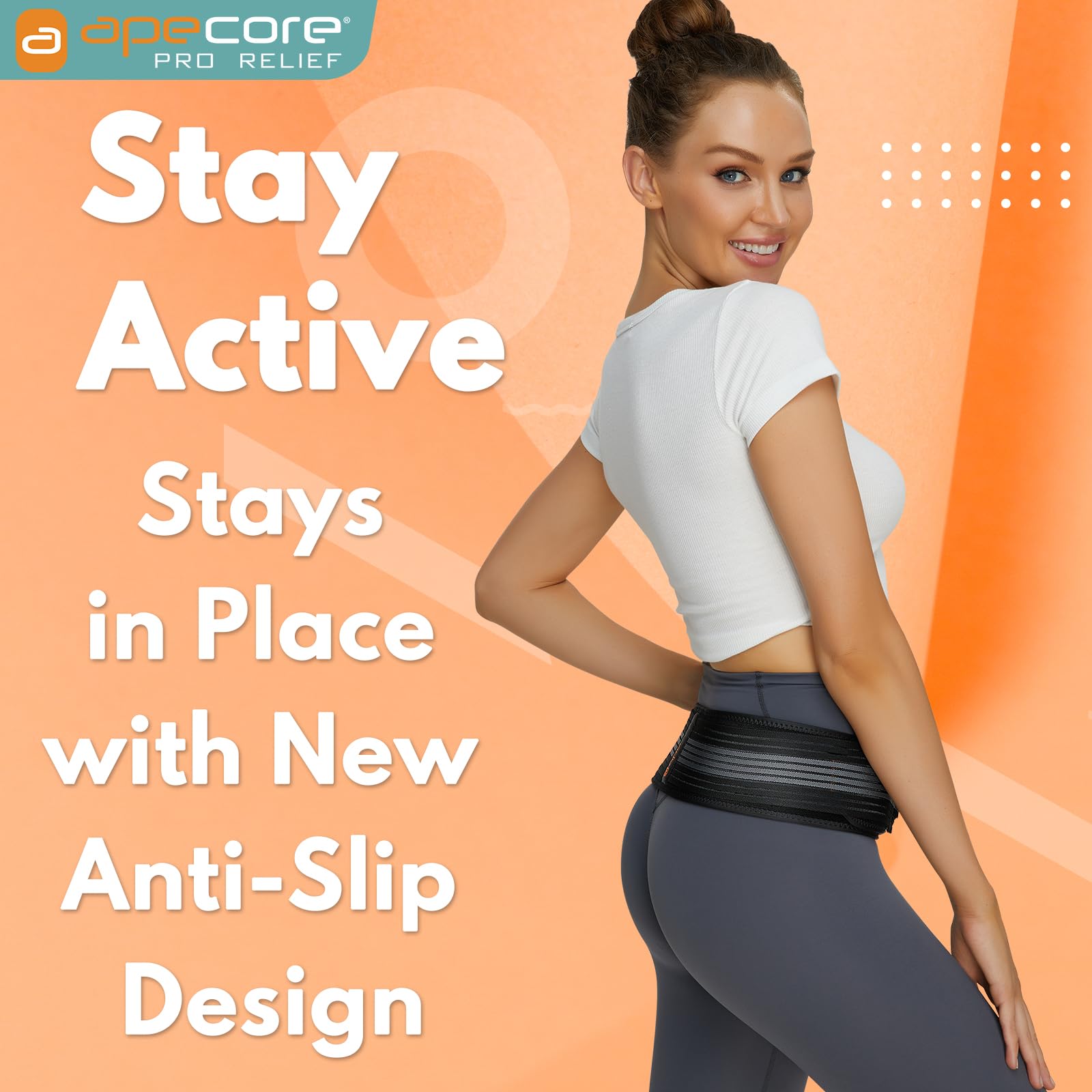 APECORE comparación de talla con cinta métrica para elección correcta