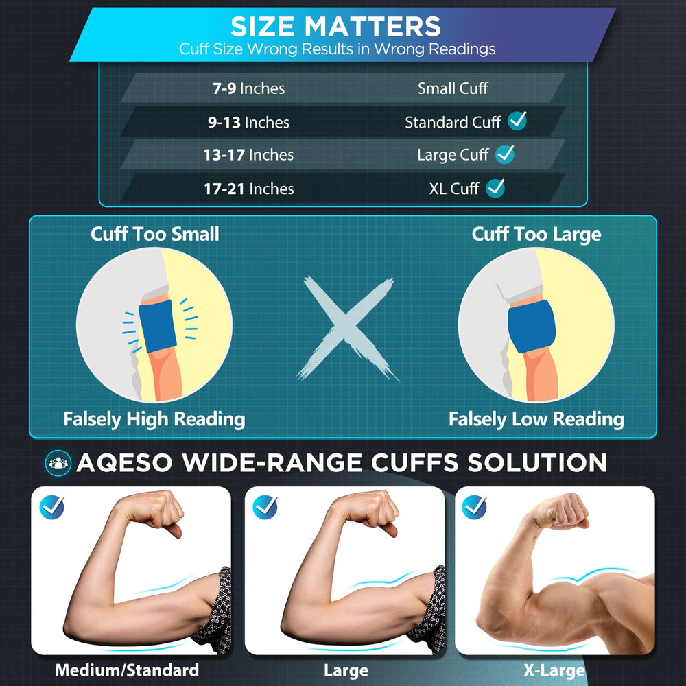 AQESO manguito L/XL en primer plano, cubre brazos extra grandes con confort