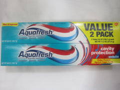 Aqua Fresh envase frontal mostrando etiqueta y frescura