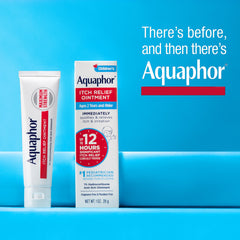 Aquaphor sobre piel ligeramente irritada, reduce enrojecimiento y picores