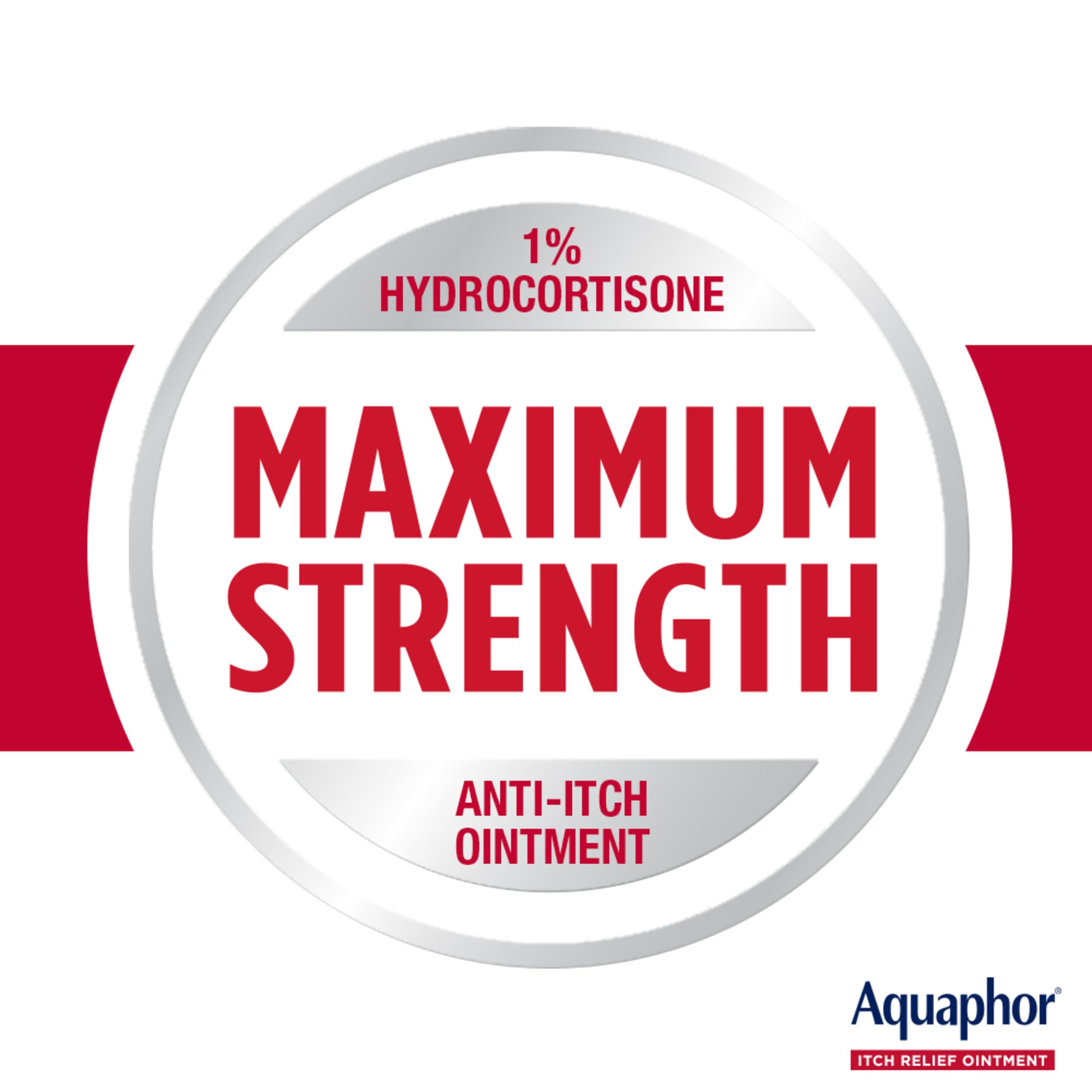 Tamaño real del tubo Aquaphor 2 oz en mano para referencia