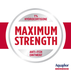 Tamaño real del tubo Aquaphor 2 oz en mano para referencia