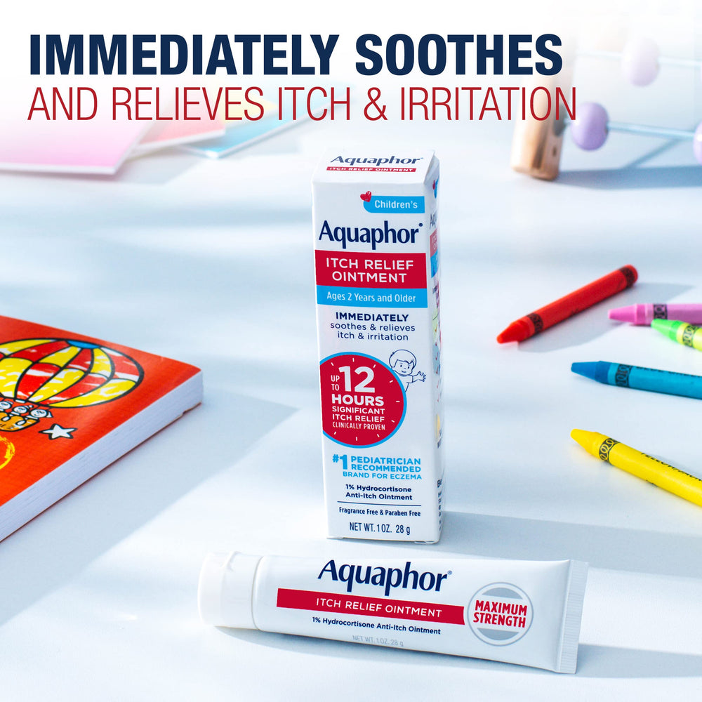 Aquaphor textura cremosa en primer plano, hidratación y protección
